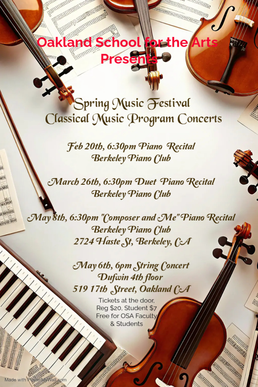 Spring 2026 Music Festival Poster