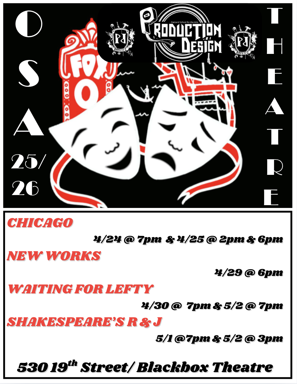 Metamorphosis Spring Season Poster for tickets