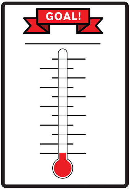 Fundraising Goal Thermometer