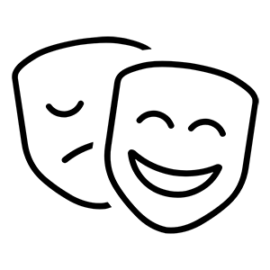 Image of Performance or Theater Icon