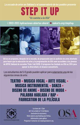 Spanish Step It Up Poster
