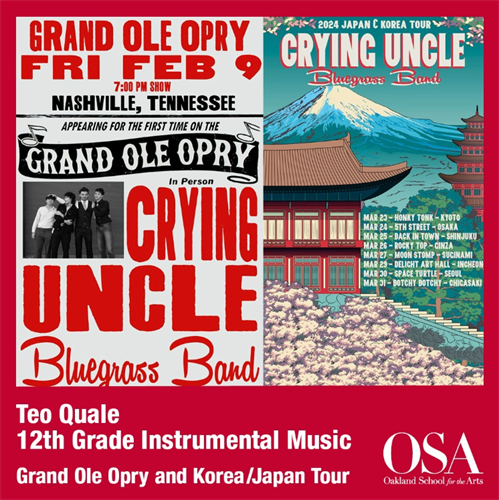 Spotlight on 12th Grade Instrumental Student Teo Quale 